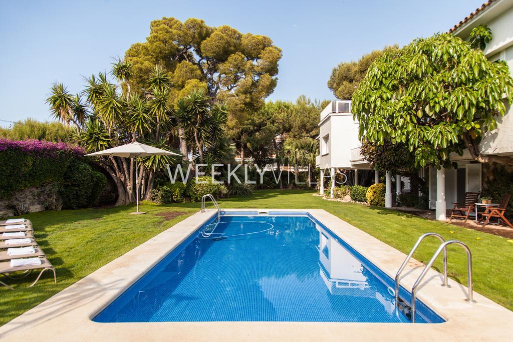Villa Sitges Tupinetti Beach At 1 Min Walk Amaizing Garden And View Center Sitges 5 Minutes Walk 외부 사진
