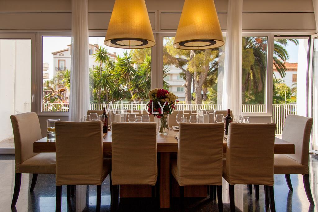 Villa Sitges Tupinetti Beach At 1 Min Walk Amaizing Garden And View Center Sitges 5 Minutes Walk 외부 사진